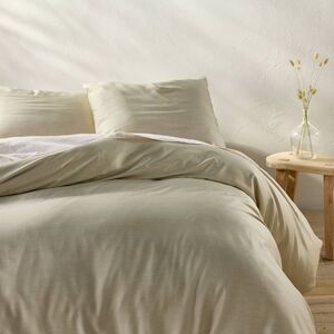 King Rayon from Bamboo Duvet Set Light Green - Casaluna